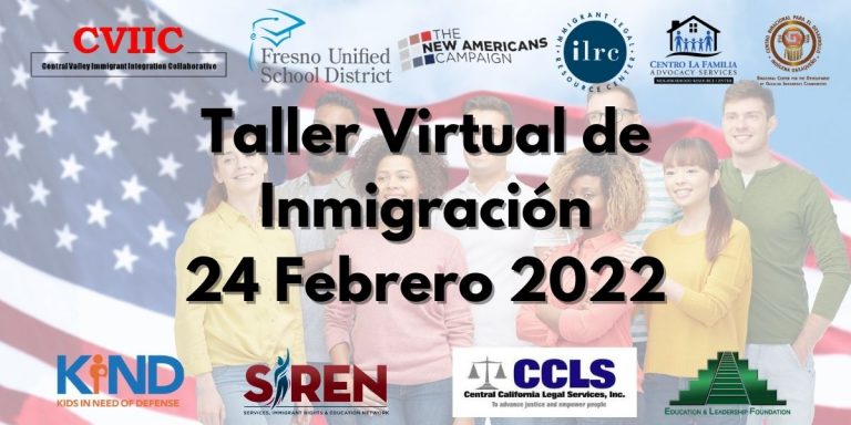 Taller Virtual de Inmigración 24 Febrero 2022