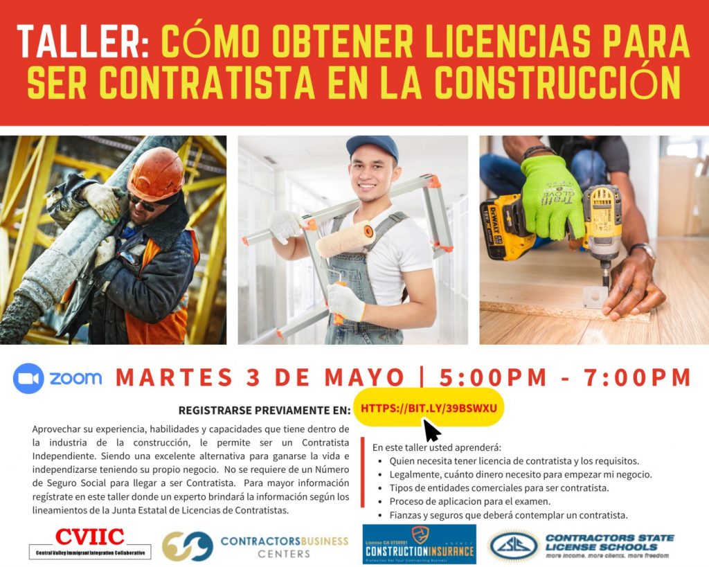 Licencias Para Ser Contratista en la Construcción CVIIC