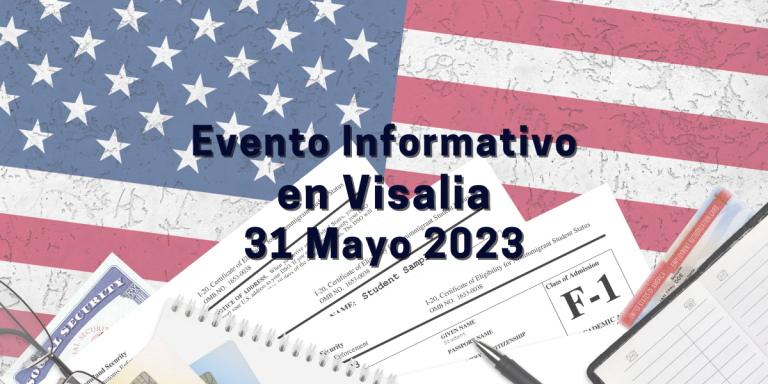 Taller de Inmigracion en Visalia 31 mayo 2023
