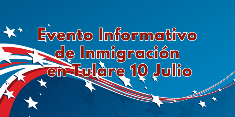 Taller de Inmigracion en Tulare 10 julio 2023