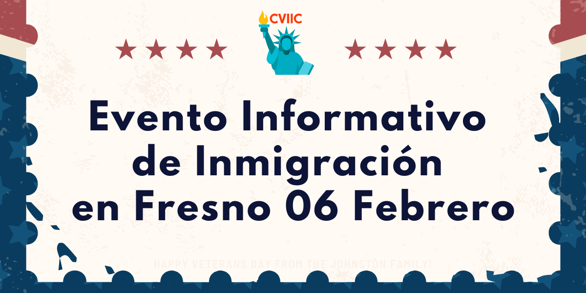 Evento Informativo de Inmigracion 06 Febrero