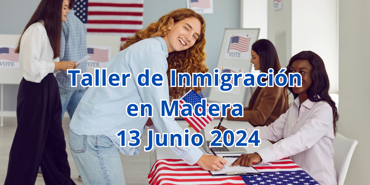 Taller de Inmigración en Madera 13 Junio 2024