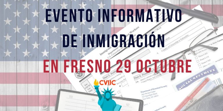 Evento Informativo de Inmigracion 29 Octubre
