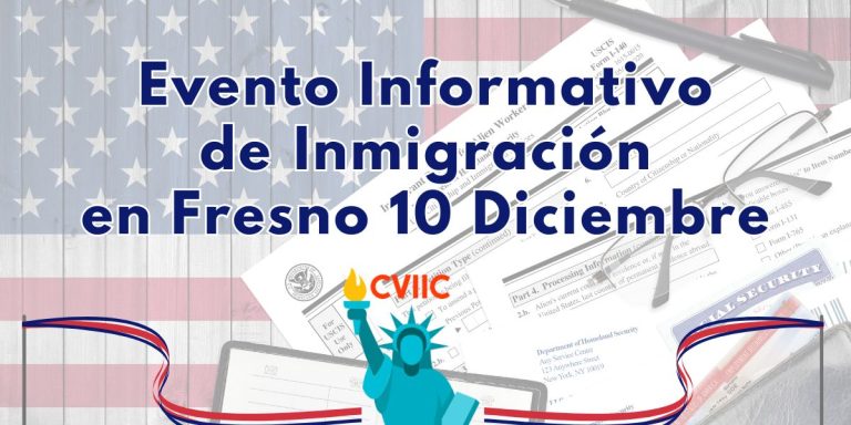 Evento Informativo de Inmigracion 10 Diciembre