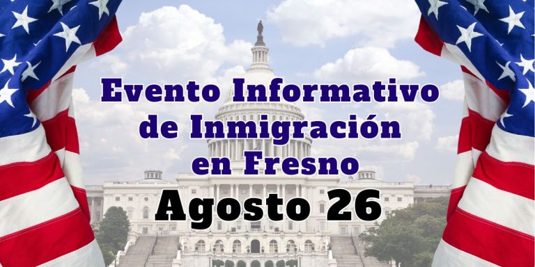 Evento Informativo de Inmigracion Agosto 26