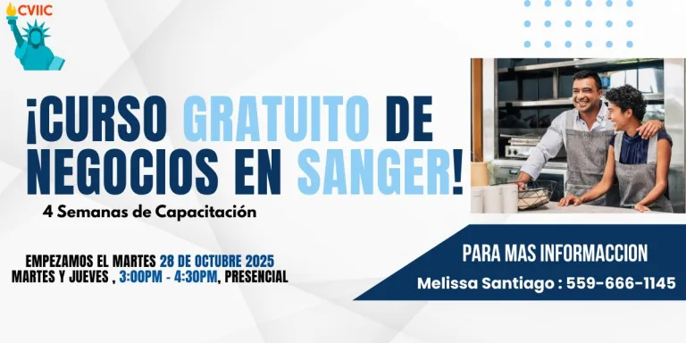 Curso gratuito de Emprendimiento en Sanger